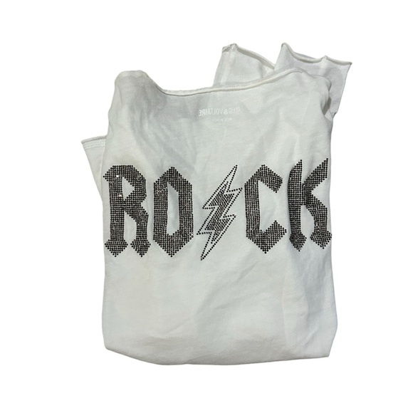 NWT Zadig & Voltaire TUNISIEN  ML ROCK STRASS Size XS - Picture 4 of 5